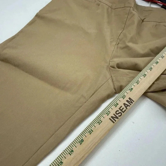 Chico's Pants Womens 2R (XL) tan 3933 - Picture 9 of 11